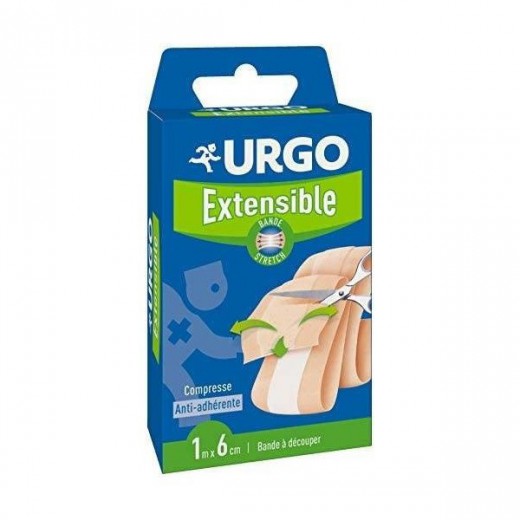 Urgo Sensitive Stretch, plaster, 1m x 6cm