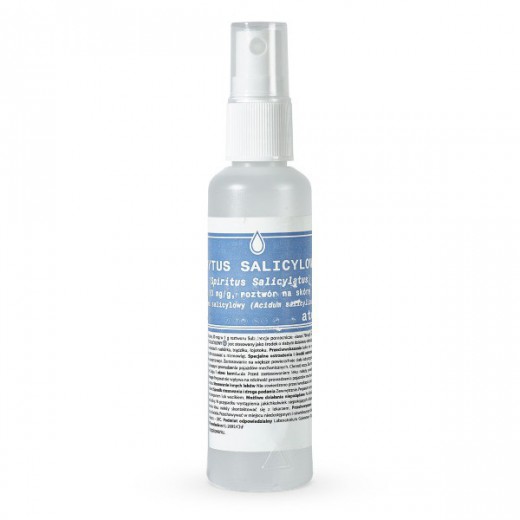 Spirytus salicylowy 2%, roztwór na skórę, atomizer, 50 g