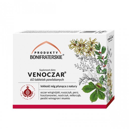 Bonifraterski Venoczar, 60 tabletek
