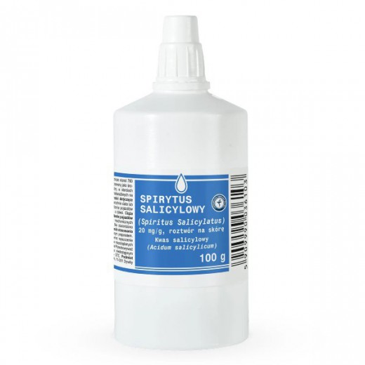 Spirytus salicylowy 2%, roztwór na skórę, 100 g
