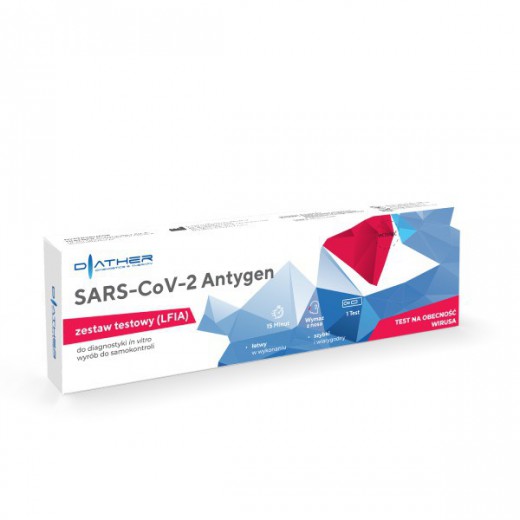 Diather SARS-CoV-2 Antygen test (LFIA), 1 sztuka