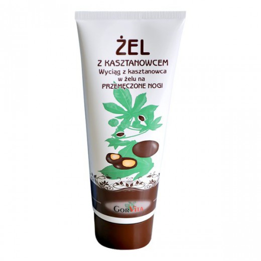 GorVita, żel z kasztanowcem na przemęczone nogi, 200 ml