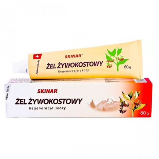 Alpine Herbs Żel żywokostowy, na regenerację skóry, 60 g
