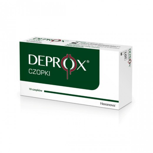 Deprox, 10 czopków