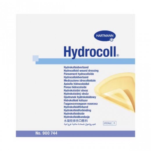 Hydrocoll, opatrunek hydrokoloidowy, jałowy, 20cm x 20cm, 1 sztuka