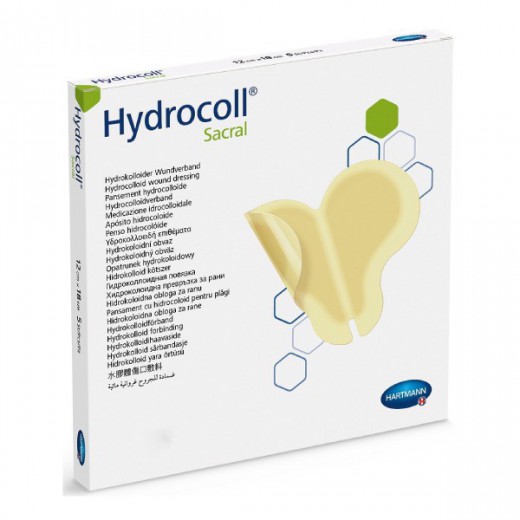 Hydrocoll Sacral, opatrunek hydrokoloidowy, 12cmx 18cm, 1 sztuka