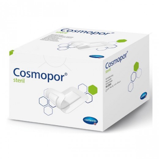 Cosmopor Steril, opatrunek na rany, jałowy, 20 cm x 8 cm, 25 sztuk