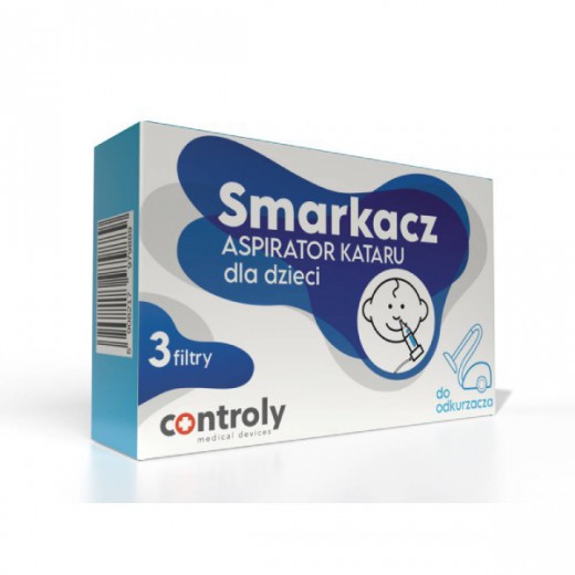 Controly Smarkacz, aspirator kataru dla dzieci, 1 sztuka
