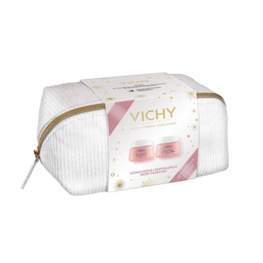 Zestaw Vichy Neovadiol Rose Platinium, Krem do skóry dojrzałej na dzień, 50ml + Krem do skóry dojrzałej na noc, 50ml