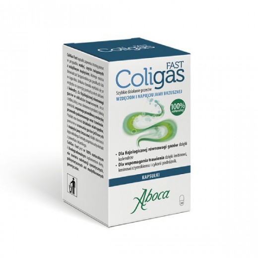 Aboca Coligas Fast, 30 kapsułek