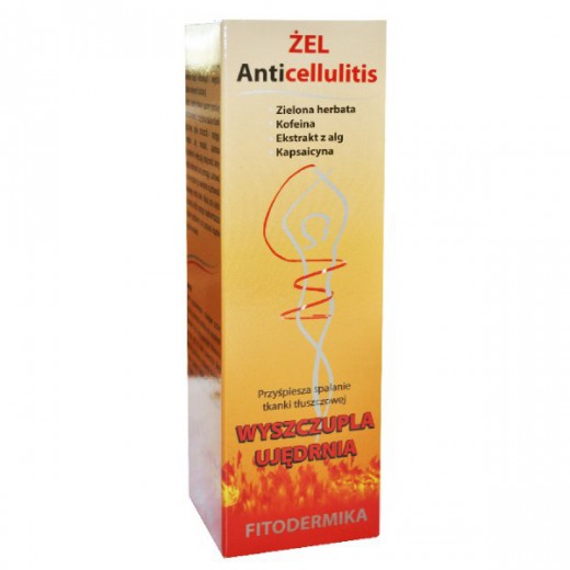 Fitodermika żel anticellulitis, wyszczuplająco-ujędrniający, 200 ml