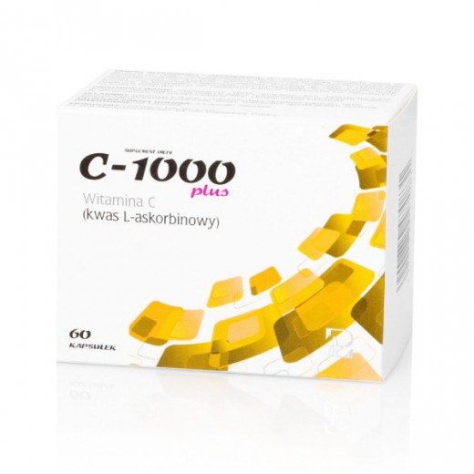 C-1000 Plus 500mg, 60 kapsułek
