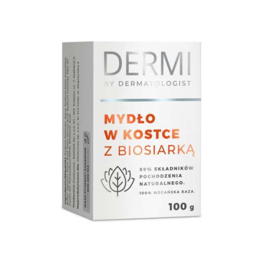 Dermi, mydło w kostce z biosiarką, 100g