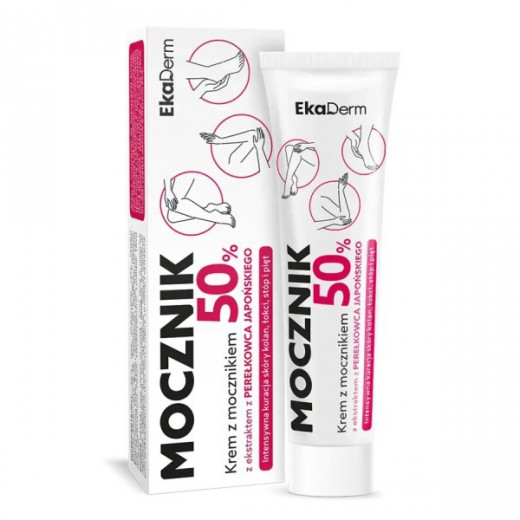 EkaDerm, krem z mocznikiem 50%, 30 ml