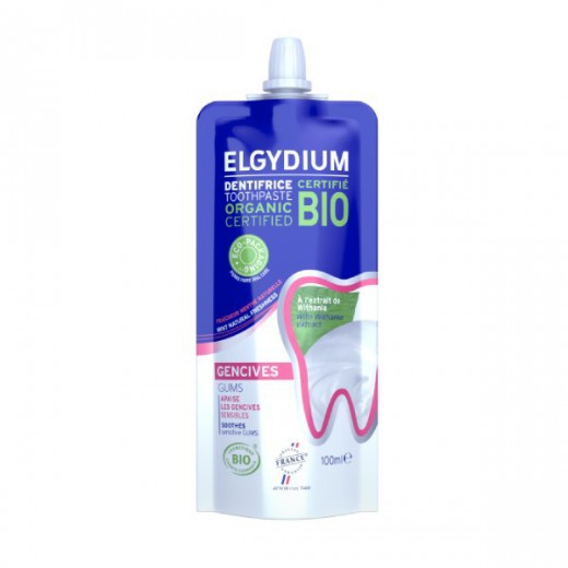 Elgydium BIO Gums, pasta do zębów na podrażnione dziąsła, 100 ml