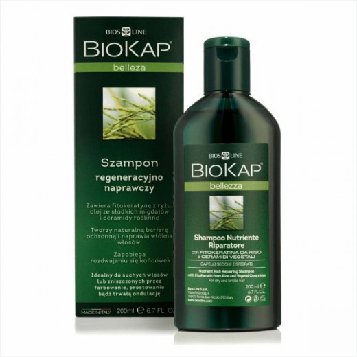 Biokap Belleza, szampon regeneracyjno-naprawczy, 200 ml