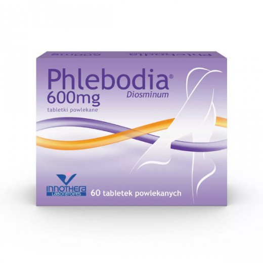 Phlebodia 600 mg, 60 tabletek
