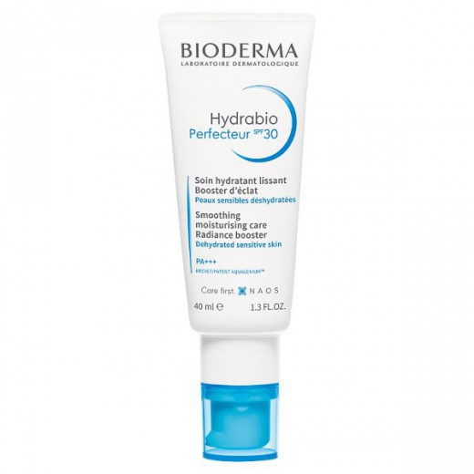 Bioderma Hydrabio Perfecteur, nawilżający krem do skóry odwodnionej, SPF 30, 40 ml