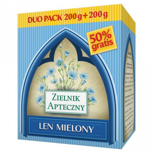 Len mielony Duo Pack, 200g+200g gratis