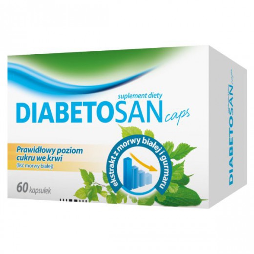 Diabetosan Caps, 60 kapsułek