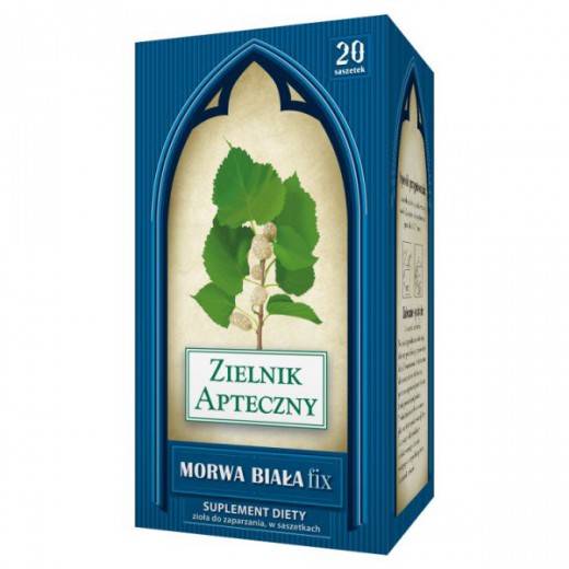 Zioła fix, Morwa biała, 20 saszetek