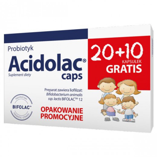 Acidolac Caps kaps. 20+10 kapsułek