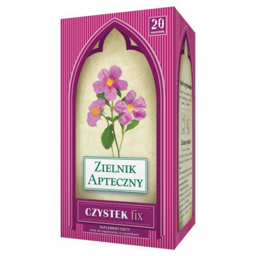 Herbapol Zielnik Apteczny Czystek Fix, 2 g x 20 saszetek