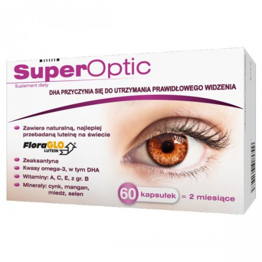SuperOptic, 60 kapsułek elastycznych