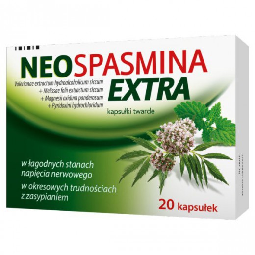 Neospasmina Extra, 20 kapsułek