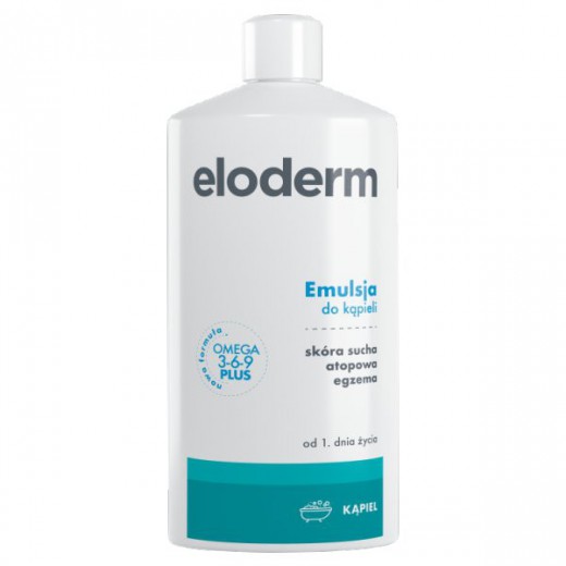 Eloderm, emulsja do kąpieli, od urodzenia, 400 ml