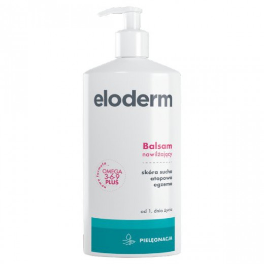 Eloderm, balsam do ciała, nawilżający, od 1 dnia życia, 400 ml