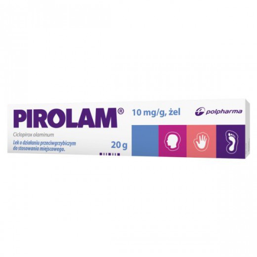 Pirolam 10 mg/ g, żel, 20 g