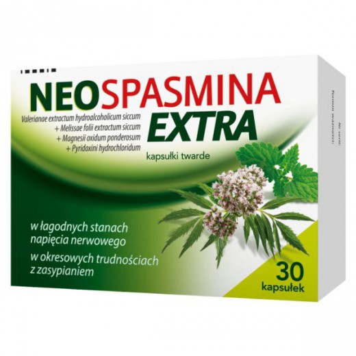 Neospasmina Extra (Extraspasmina), 30 kapsułek