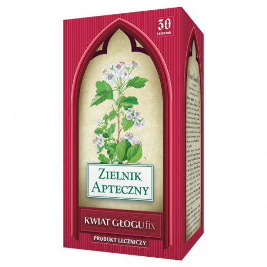 Herbapol Zielnik Apteczny Kwiat głogu Fix, 2,0 g x 30 saszetek