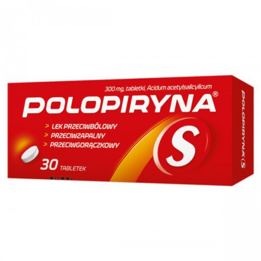 Polopiryna S 300mg, 30 tabletek