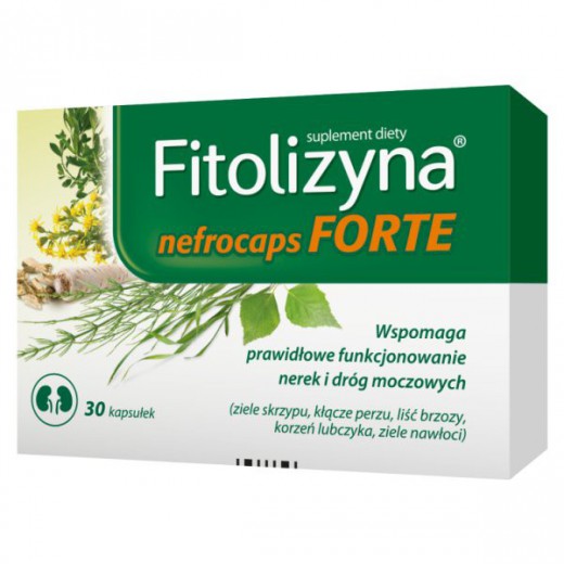 Fitolizyna Nefrocaps Forte, 30 kapsułek