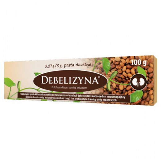 Debelizyna 3,27 g/ 5 g, pasta doustna, 100 g