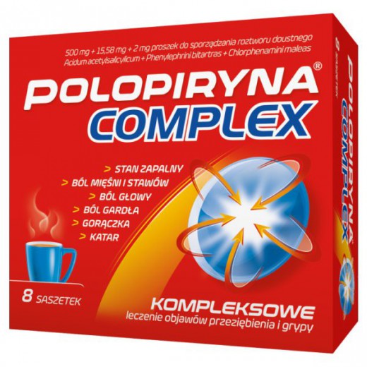 Polopiryna Complex, 8 saszetek