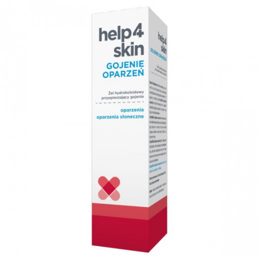 Help4skin Gojenie Oparzeń, żel hydrokoloidowy, 75 g