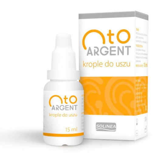 Otoargent, krople do uszu, 15ml