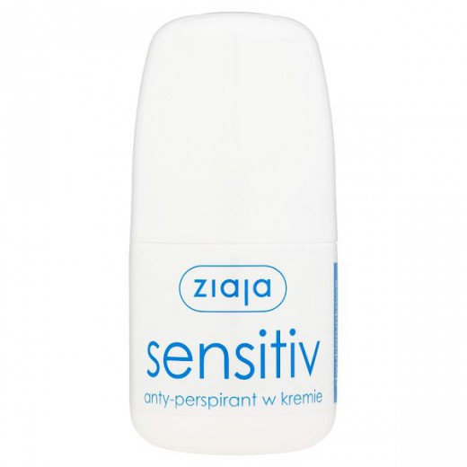 Ziaja, antyperspirant roll-on, SENSITIV, 60 ml