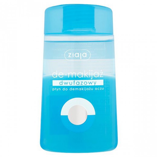 ZIAJA Demakijaż, płyn do demakijażu oczu, dwufazowy, 120ml
