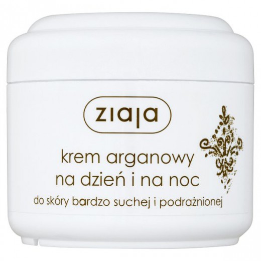 ZIAJA Arganowa (Bio olejek arganowy), krem na dzień i na noc, 75ml