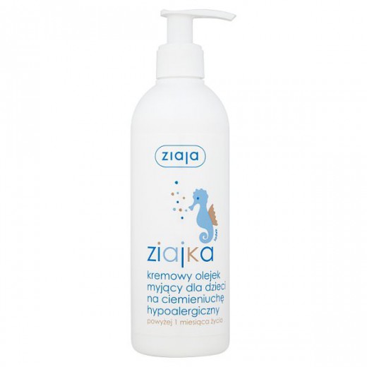 Ziajka, kremowy olejek myjący na ciemieniuchę, powyżej 1 miesiąca życia, 300 ml