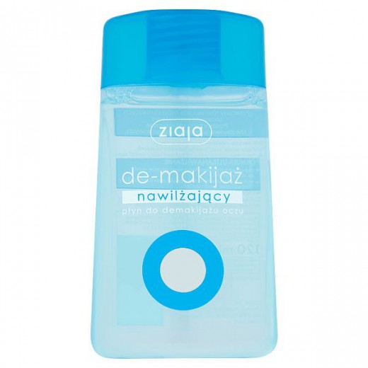Ziaja Demakijaż, płyn do demakijażu oczu, nawilżający, 120ml