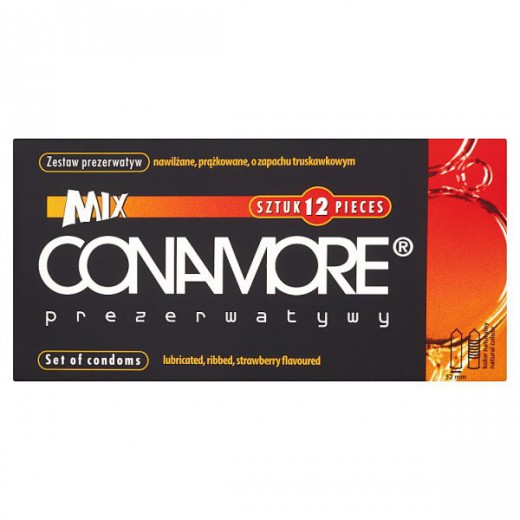 CONAMORE, prezerwatywy, Mix, 12 sztuk