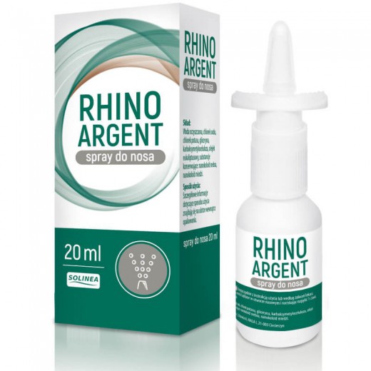 Rhinoargent, spray do nosa, 20ml