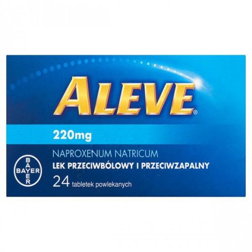 Aleve 220 mg, 24 tabletki powlekane