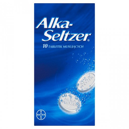 Alka-Seltzer 324 mg, 10 tabletek musujących