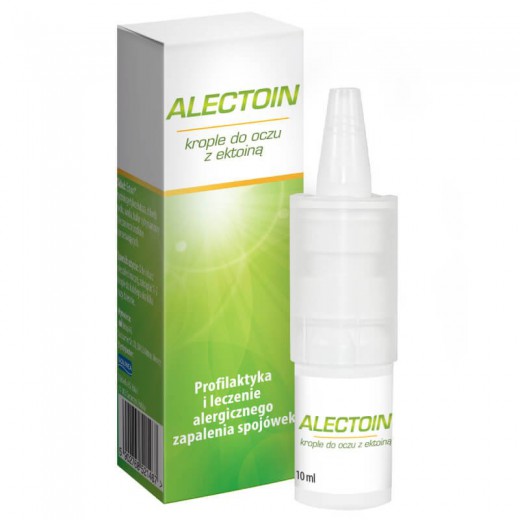 Alectoin, krople do oczu z ektoiną, 10ml